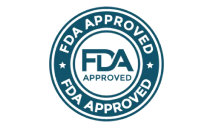 Health product manufactured in an FDA registered facility following regulated production standards