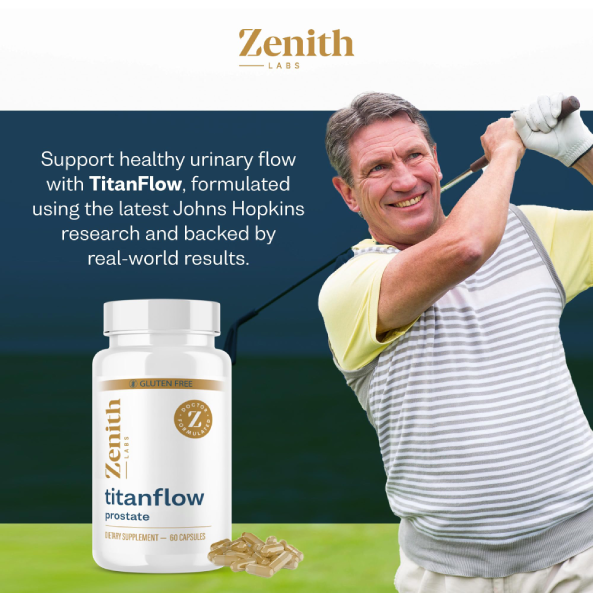 Male wellness support helping maintain prostate health and daily confidence in older men